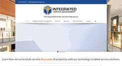 Desktop Screenshot of integratedservicemgt.com